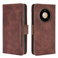 New Style Mate50 Mate 60 Pro Plus Flip Case Card Slot Leather Holder for Huawei Mate 40 Case Wallet Cover Funda Mate60 Mate40 50