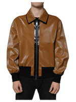 Mens Bomber Jacket in Brown