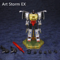 Original Art Storm EX Metal Transformation Robot Dinosaur Grimlock Action Figure With Box