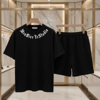 Sét Quần Áo Hè DQS2 MV Cotton Thoáng Mát Mềm Thiết Kế In 5D Vòng Cổ Basic Đủ Size S M L XL