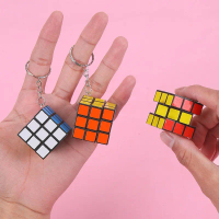 🎲 [Vỉ 20] Móc Khóa Rubik 3x3 Mini – Đồ Chơi Trí Tuệ Xả Stress Cực Đã-520-098