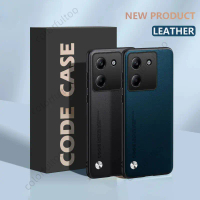 เคสมือถือ, สำหรับ Poco M7 Pro และ Poco M7 Pro 5G, หนังหรูหรา, เคสโทรศัพท์ผิวธรรมดา, ป้องกันลายนิ้วมื