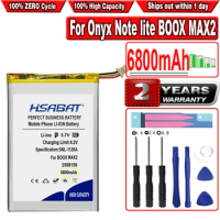 HSABAT 6800mAh Battery for Onyx Note lite BOOX MAX2 2588158 Ebook BOOX NOTE NOTE2 NOTE3/ M96C M96 plus