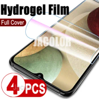 4pcs Hydrogel Film For Samsung Galaxy A72 A12 A22 A52S A52 4G 5G Screen Protectors Gel For Samsung Galaxy A 12 22 72 52S 52 5 G