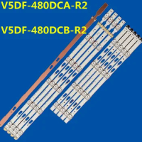 10PCS LED Strip V5DF-480DCA-R2 V5DF-480DCB-R2 BN96-34785A BN96-34786A For UE48J6500AU UE48J6302 UE48J6300AK UE48J6590 UE48J6530