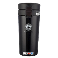 PUSH! 專業型保溫咖啡杯不袗真空保溫瓶保溫杯水壺370ml E101