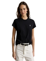 เสื้อยืดผู้หญิง รุ่น WMPOKNINCU21267 สีดำ