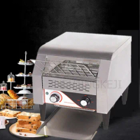 220V Automatic Chain-Type Toaster Portable Toaster Baking Multifunctional Sandwich Maker Commercial Hotel Breakfast Bread Maker