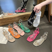 Fairy Style Niche Thick-Soled Height-Increasing Sandals for Women, New Summer Style to Match Dresses