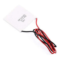 2X Thermoelectric Peltier Module, High Temperature Thermoelectric Power Generator Peltier TEG 150Celsius,White 40X40mm
