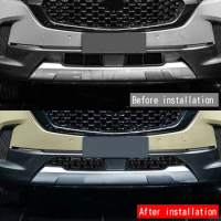 Front Lower Bumper Grill Grille Moulding Cover For Mazda CX-50 2020-2023 Car Front Bottom Middle Net Decoration