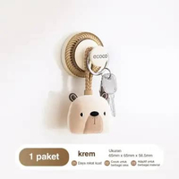 ECOCO Suction Round Hook - Kait Tempel Bulat / Gantungan Dinding Hisap / Kait Hisap Bulat / Gantunga