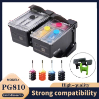 Compatible 810XL 811XL pg 810 cl 811 Ink Cartridge Replacement for Canon PG810 CL811 for Pixma MP245 258 268 276 486 496 Printer
