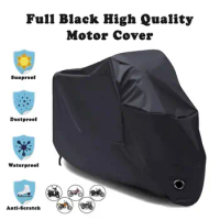Motorbike Rain Cover Waterproof UV-Resistant Bicycle Protector Cover Foldable Road Electric Bike Rain Cover with Storage Bag Set