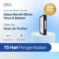 LEKA AP7808 Desk Air Purifier - Replacement Filter HEPA13 Carbon