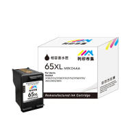 【列印市集】for HP NO.65XL / N9K04AA 黑色高容量 副廠 環保墨水匣(適用DJ 2621/2623/3720/3721/3723)
