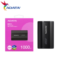 ADATA NVMe External SSD SD810 USB3.2 Gen2 Type-C Hard Disk 500GB 1TB 2TB 4TB Up to 2000Mb/s Portable Hard Drive PSSD for PC
