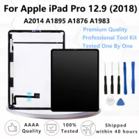 NewLCD For iPad Pro 3 12.9" 3rd Gen 2018 A1895 A1983 A2014 A1876 LCD Display Touch Screen Digitizer Assembly Replacement