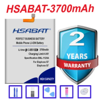 HSABAT 100% New Top Brand 3700mAh Battery for Elephone S7 for Elephone R9 free shipping