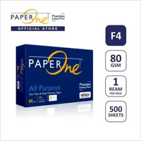 PaperOne Kertas F4 80gr All Purpose 1 Rim (500 lembar) Kertas HVS