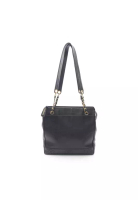 Chanel Pre-Loved Chanel triple coco chain shoulder bag chain tote bag Caviar skin black gold hardwar