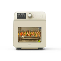 【VOTO】韓國 Cook Air Steam  蒸氣烤箱15公升-5件組-奶茶杏色  ※ 預購商品預計114年5月底至6月初到貨後可陸續安排出貨