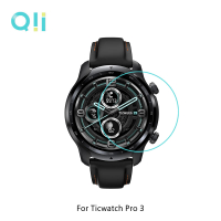 【愛瘋潮】免運 手錶貼 Qii Ticwatch Pro 3 玻璃貼 (兩片裝) 手錶保護貼 鋼化貼