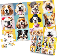 100 Piece Puzzles for Kids Ages 4-10 - Different Breeds Cats Jigsaw Puzzles for Seniors and Children