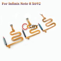 For Infinix Note 8 8i Zero 8 X692 X683 X687 Power Switch ON OFF Side Button Key Flex Cable Fingerprint Touch ID