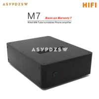 HIFI Classic M7 ECC83 RIAA MM Tube turntables Phono amplifier base on Marantz 7
