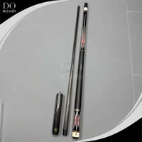 STICK BILLIARD HC CUE 12.5MM CARBON CUE LEATHER GRIP LOW DEFLECTION / STICK HC CUE CARBON HC Cue 2