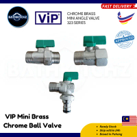VIP Mini Brass Ball Valve Stopcock 1/2\ Small Angle Valve 15mm Water Pipe Stop Cock Filter Stopper"