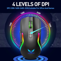 2025 Zero Point Covenant Game Wireless Mouse T28 PUBG Colorful RGB Competitive Computer Optical Mous