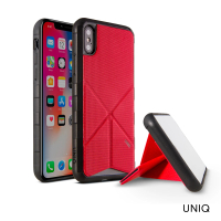 【UNIQ】iPhone X/XS Rigor 多角度磁吸立架背蓋手機保護殼