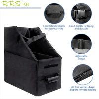 RRSKIT Portable Folding Bicycle Storage Box For Brompton Bike Car Trunk Transport Storage Dustproo Waterproof Box