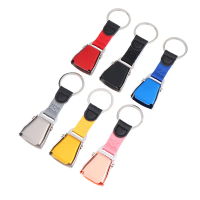 1PC mini an toàn dây an toàn máy bay khóa Keychain dây đeo quần áo cho chuyến bay Keyes máy bay hàng