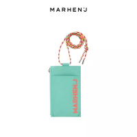 Marhen J LOLLY Vegan Leather Crossbody Bag Neo Mint