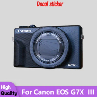 For Canon EOS G7X MARK III Camera Body Sticker Protective Skin Decal Vinyl Wrap Film Anti-Scratch Protector Coat