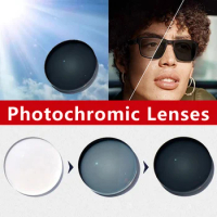 Photochromic Series 1.56 1.61 1.67 Prescription CR-39 Resin Aspheric Glasses Lenses Myopia Lens Progressive Multifocal Lenses