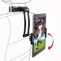 Universal Car Rear Pillow Holder Stand for iPad 4-13inch Tablet 360 Rotation Bracket Back Seat Car Mount Handrest Soporte Tablet