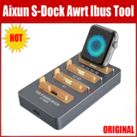 JCID AIXUN S-DOCK awrt IBUS Adapter restor tool for ibus Apple Watch S1 S2 S3 S4 S5 S6 restoring iWatch Test stand repair tool
