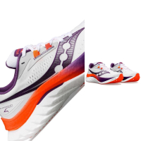 SAUCONY 索康尼 ENDORPHIN SPEED 4 女款 路跑鞋(S10940-129 白紫橘 彈性尼龍板 訓練 慢跑鞋)