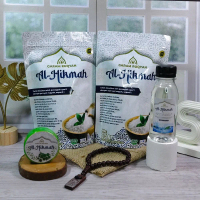 [EXTRA BONUS Air Ruqyah + Tasbih + Sabun Bidara] Garam Ruqyah Al Hikmah 2 PCS 275 GR - Solusi Penyak