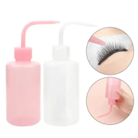 150/250/500ML Eyelash Cleaning Washing Bottle Plastic Refillable Bottles Eyebrow Remover Skin Care Tattoo Bottle Diffuser