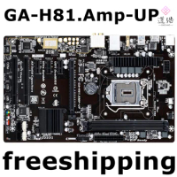 For Gigabyte GA-H81.Amp-UP Motherboard 16GB LGA 1150 DDR3 ATX H81 Mainboard 100% Tested Fully Work
