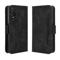 New Style For TCL 50 SE Premium Leather Wallet Leather Flip Multi-card slot Cover For TCL 50 SE 50SE TCL50SE 4G Phone Case