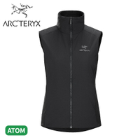 【ARC'TERYX 始祖鳥 女 Atom化纖背心《黑》】30092/防潑水/輕薄背心/防風/可壓縮