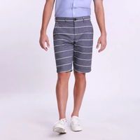 กางเกงผู้ชายขาสั้น ทรงเข้ารูป รุ่น JH S2SHP071-NE - สีน้ำตาล