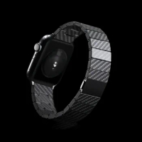 Carbon Fiber Strap For Apple Watch Band 44mm 40mm 45mm 41mm 42 49mm Lightweight Link Bracelet iWatch Series 5 6 SE 7 8 9 ultra 2