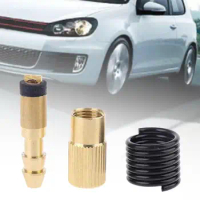 3Pcs/Set Car Tire Inflatable Adapter Inflator Valve Connector for Car Bike Car Tire Air Pump Nozzle Replacement High Performance
